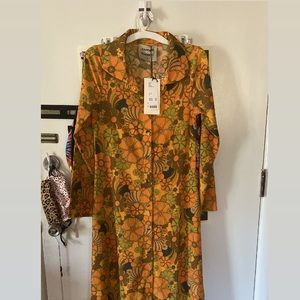 Damson madder hippy dress